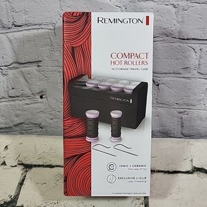 Remington Compact Ceramic Worldwide Voltage Travel Hair Setter Hot Rollers